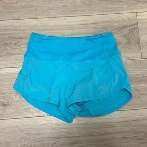 Lululemon high rise speed up short 2.5 inches